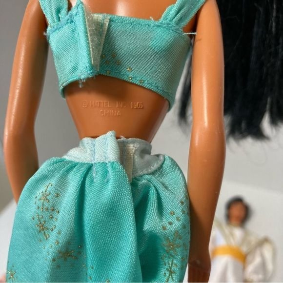 Barbie Toys Vintage 9s Original Disney Barbie Jasmin Amp Aladdin Poshmark